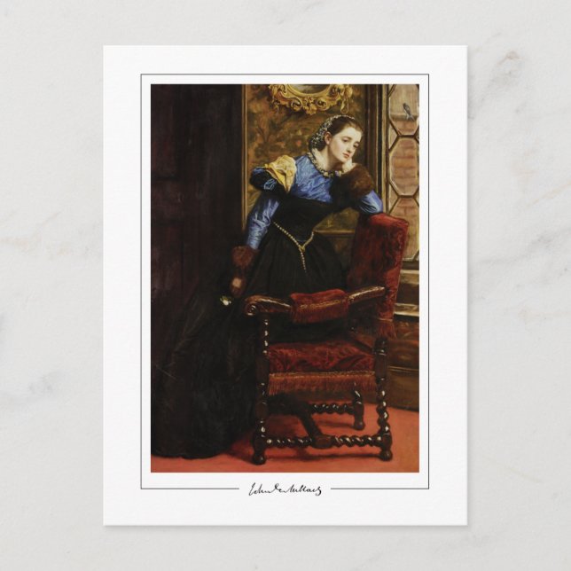John Everett Millais #98 - Cartão Postal de Arte F (Frente)