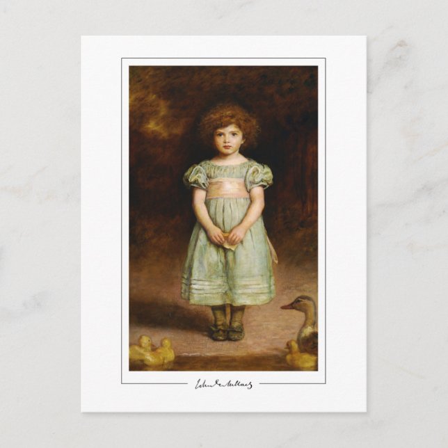 John Everett Millais #9 - Cartão Postal de Arte Fi (Frente)