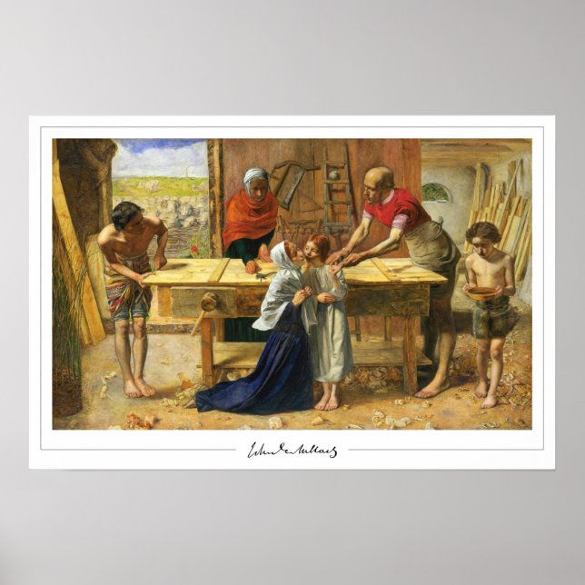 John Everett Millais Zedign Art Poster nº 12 (Frente)