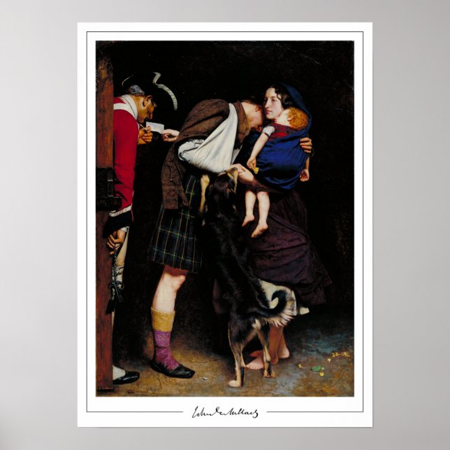 John Everett Millais Zedign Art Poster nº 13 (Frente)
