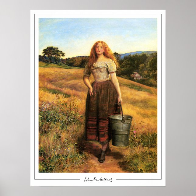 John Everett Millais Zedign Art Poster nº 176 (Frente)