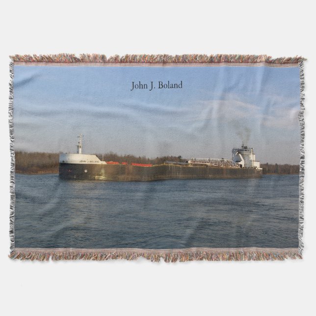 John J. Boland lança cobertor (Frente)