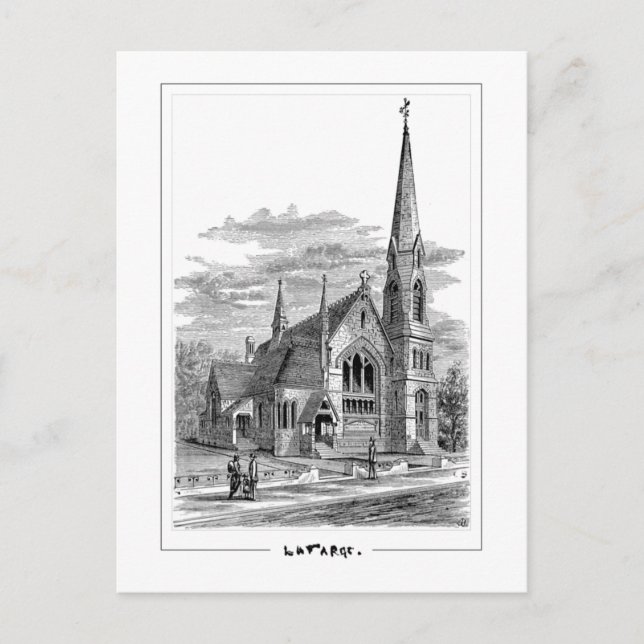 John La Farge #150 - Cartão Postal de Arte Fina (Frente)