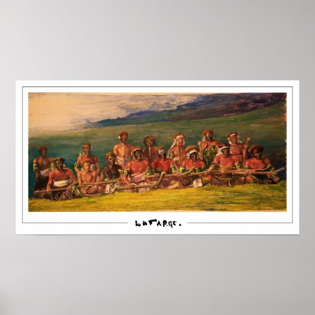 John La Farge Zedign Art Poster nº 152 (Frente)