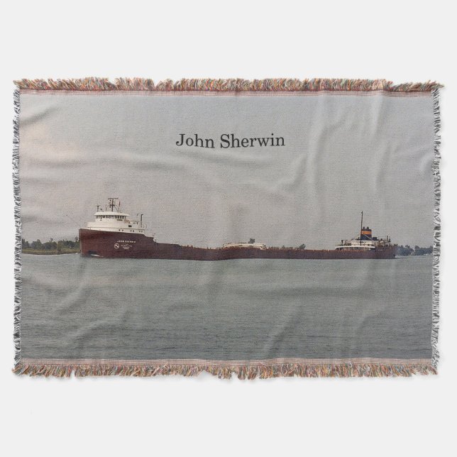 John Sherwin woven cobertor (Frente)