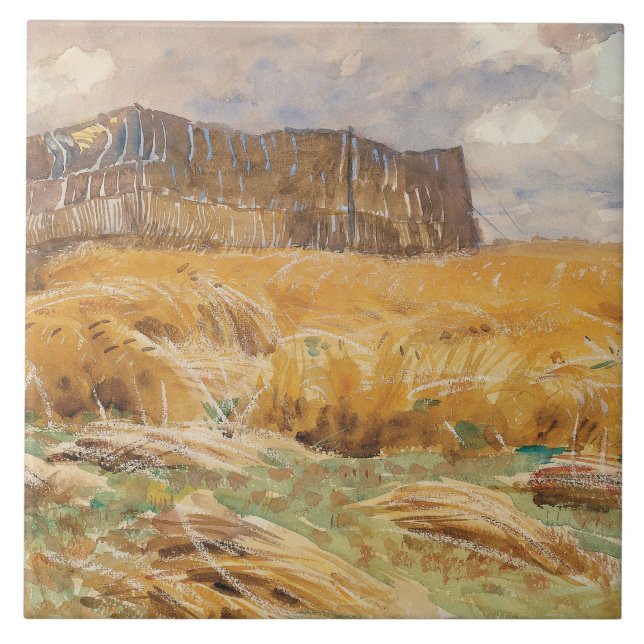 John Singer Sargent - Campo Camuflado na França (Frente)