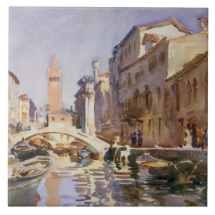 John Singer Sargent - canal Venetian
