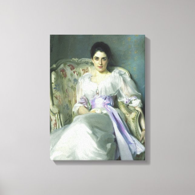 John Singer Sargent Lady Agnew Canvas Print (Frente)