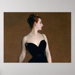 John Singer Sargent Madame X pintura de impressão
