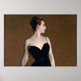 John Singer Sargent Madame X pintura de impressão