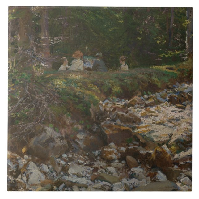 John Singer Sargent - O Mestre e Seus Alunos (Frente)
