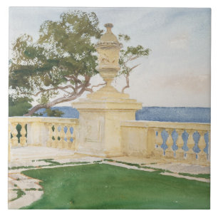 John Singer Sargent - terraço, Vizcaya
