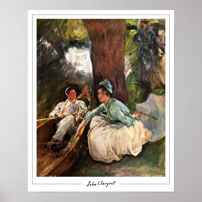 John Singer Sargent Zedign Art Poster #358 (Frente)