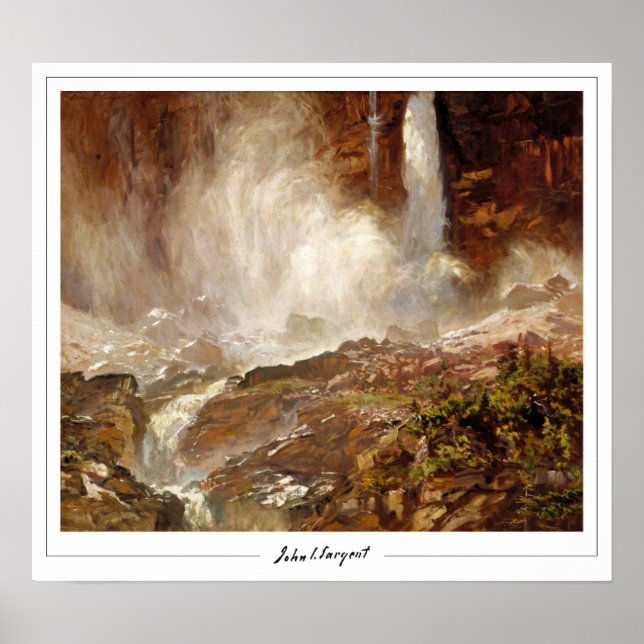 John Singer Sargent Zedign Art Poster nº 100-2 (Frente)