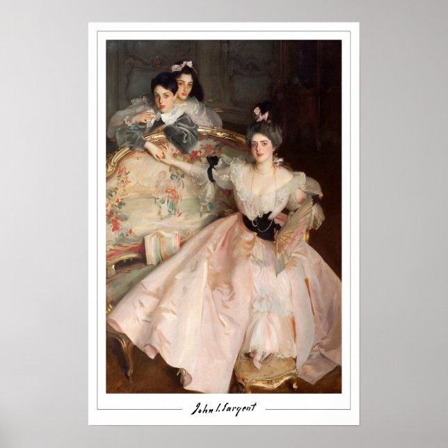 John Singer Sargent Zedign Art Poster nº 15 (Frente)