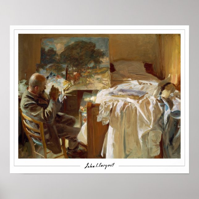 John Singer Sargent Zedign Art Poster nº 17 (Frente)