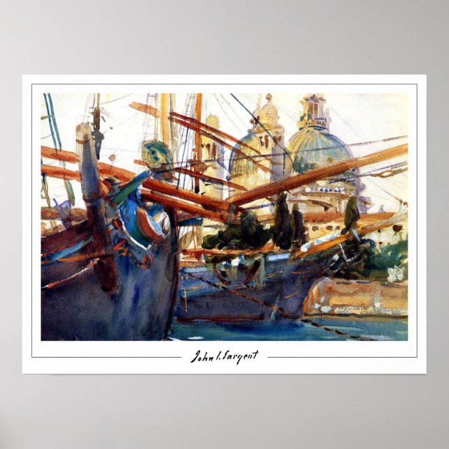 John Singer Sargent Zedign Art Poster nº 200 (Frente)