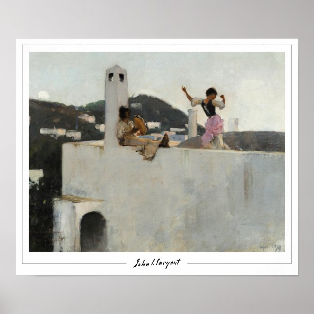 John Singer Sargent Zedign Art Poster nº 223 (Frente)