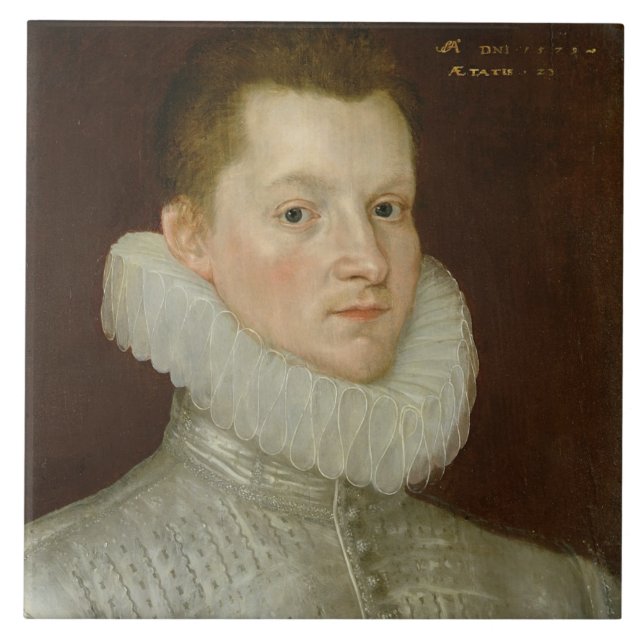 John Smythe de Ostenhanger (agora Westenhanger) (Frente)