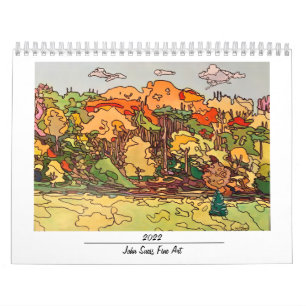 John Suess Fine Art: Calendário de Parede 2022