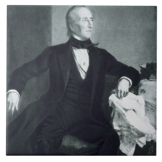 John Tyler, 10o Presidente dos Estados Unidos de (Frente)