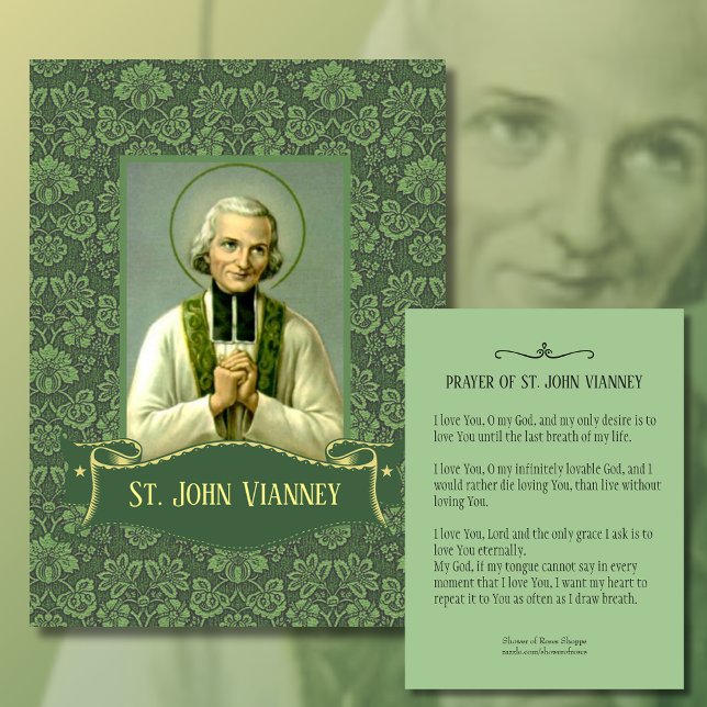 John Vianney, Sagrado Cartões (Criador carregado)