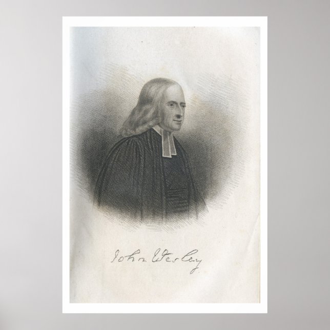 John Wesley poster (Frente)