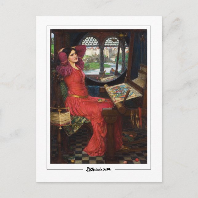 John William Waterhouse #14 - Cartão Postal de Art (Frente)