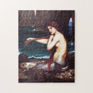 John William Waterhouse Mermaid Quebra-cabeça