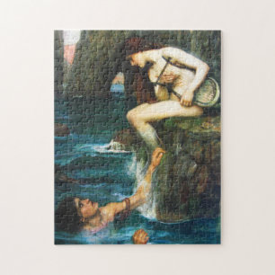 John William Waterhouse o quebra-cabeça da sirene