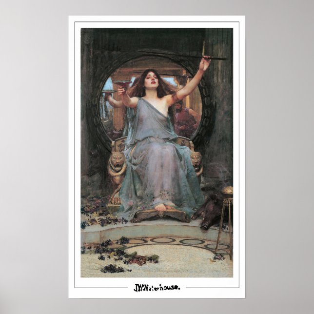 John William Waterhouse Zedign Art Poster nº 21 (Frente)