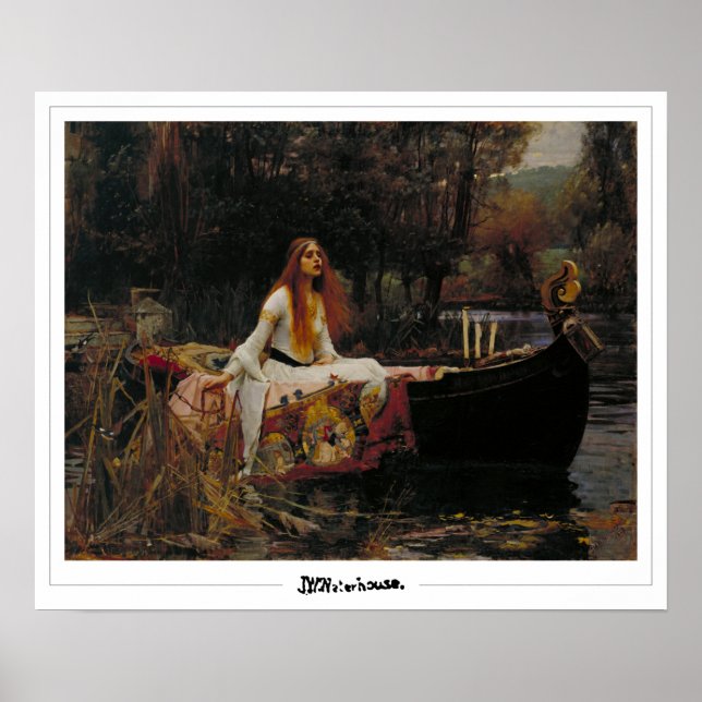 John William Waterhouse Zedign Art Poster nº 3 (Frente)
