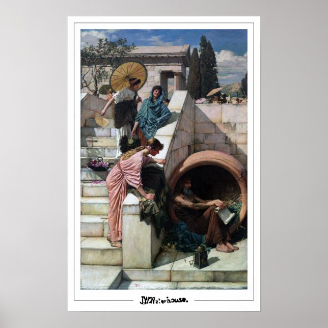 John William Waterhouse Zedign Art Poster nº 69 (Frente)