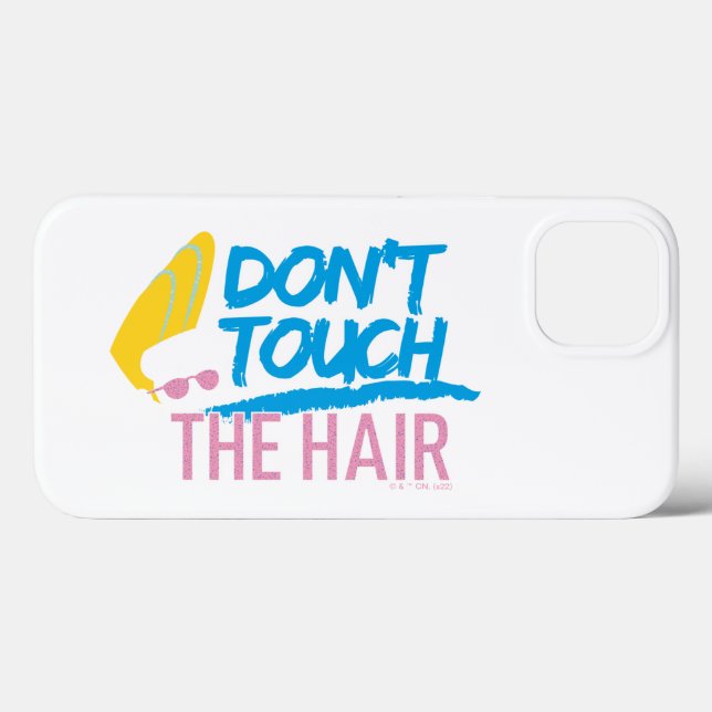 Johnny Bravo - Don't Touch The Hair Graphic (Verso (horizontal))