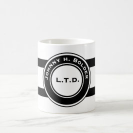 Johnny H. Corajoso 11 onças. Caneca de café