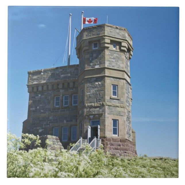 John's, Newfoundland, Canadá, Cabot Tower, (Frente)