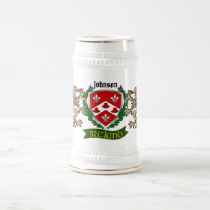 Johnson Irish Shield Beer Caneca de cerveja