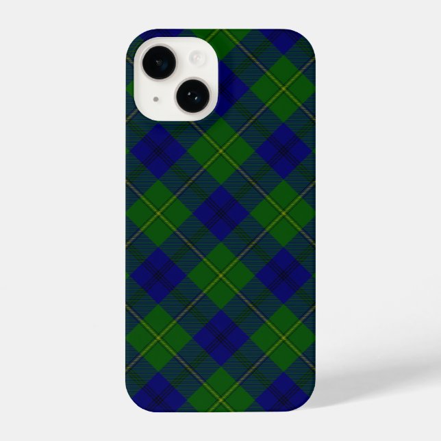 Johnstone tartan Blue xadrez (Verso)
