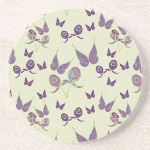 Joia-borboleta na Porta copos de Cream Sandstone
