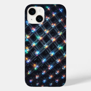 Joia Luxuosa Geométrica 3D com Grade Multi-Color I