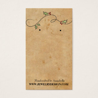 Joia Personalizada de Feriado de Natal do Detentor