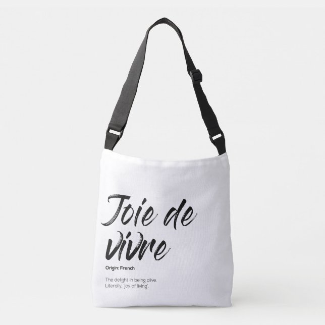 Joie de vivre - Saco de Tote (Frente)
