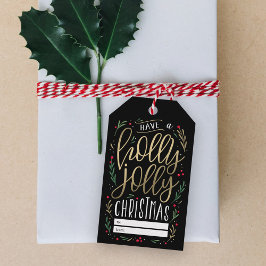 Jolly Deseja Etiquetas de presentes de Natal EDITÁ