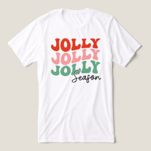 Jolly Jolly Jolly Season Retro Holiday Typografia