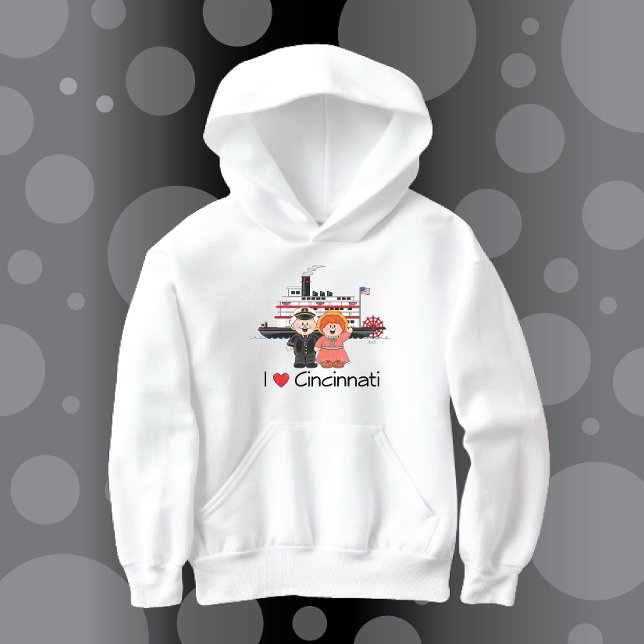 Jolly Kins I Love Cincinnati Hoodie (Criador carregado)