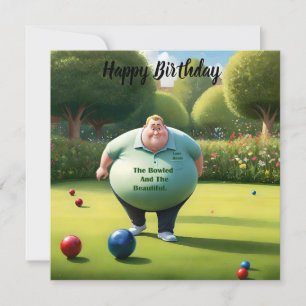 Jolly Lawn Bowler Man,
