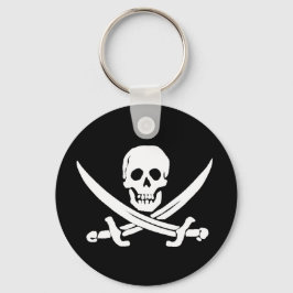 Jolly Roger Sword Pirate Chaveiro