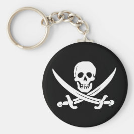 Jolly Roger Sword Pirate Chaveiro