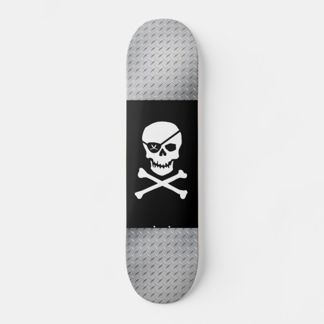 Jolly Rogers Skateboard (Frente)