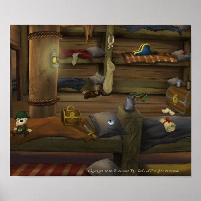 Jolly Rover Poster (Frente)